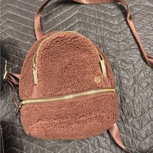 lululemon athletica Chocolate Sherpa Backpack